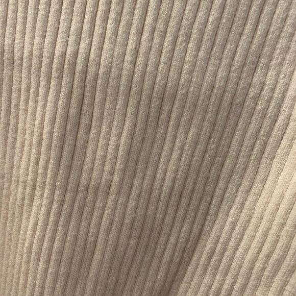 Off the Shoulder Cream Sweater - Picture 3 of 6